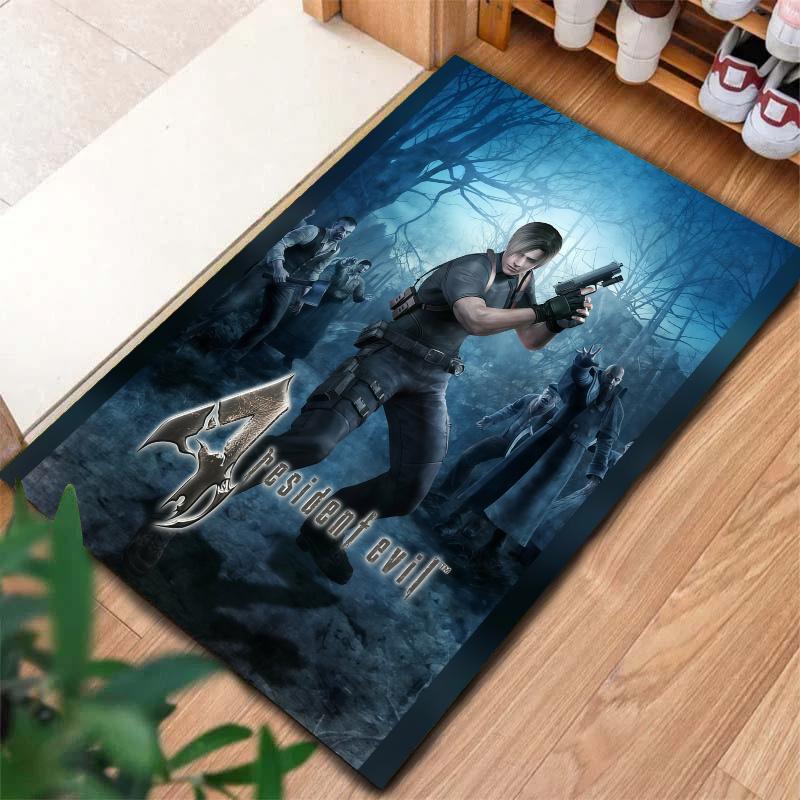 Resident Evil Carpet Rug for Living Room Bedroom Home Sofa Decoration,Kids play Nonslip Floor Mat