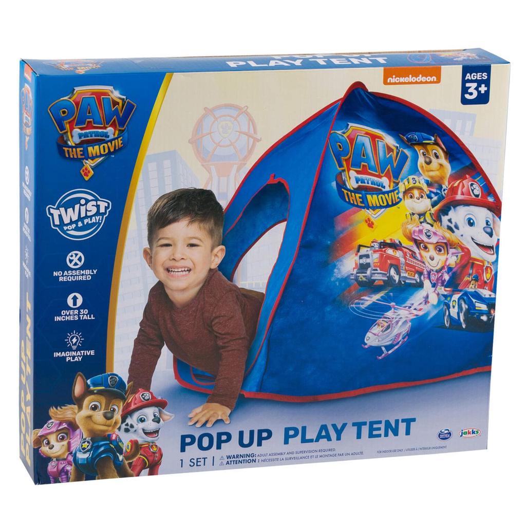 Paw Patrol Play Tent, Kids' Pop-Up Playhouse for Indoor Use, 71cm x 71cm x 76cm, 5872 [Parallel Import]