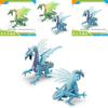 Realistic Pvc Ice Dragon Model Stunning Western Mythical Creature Decorative Figure