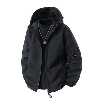 Frühlings-Kapuzen-Windjacke, Outdoor-Sport-Arbeitskleidung, Amerikanischer Bergsteigeranzug, Dünne Jacke