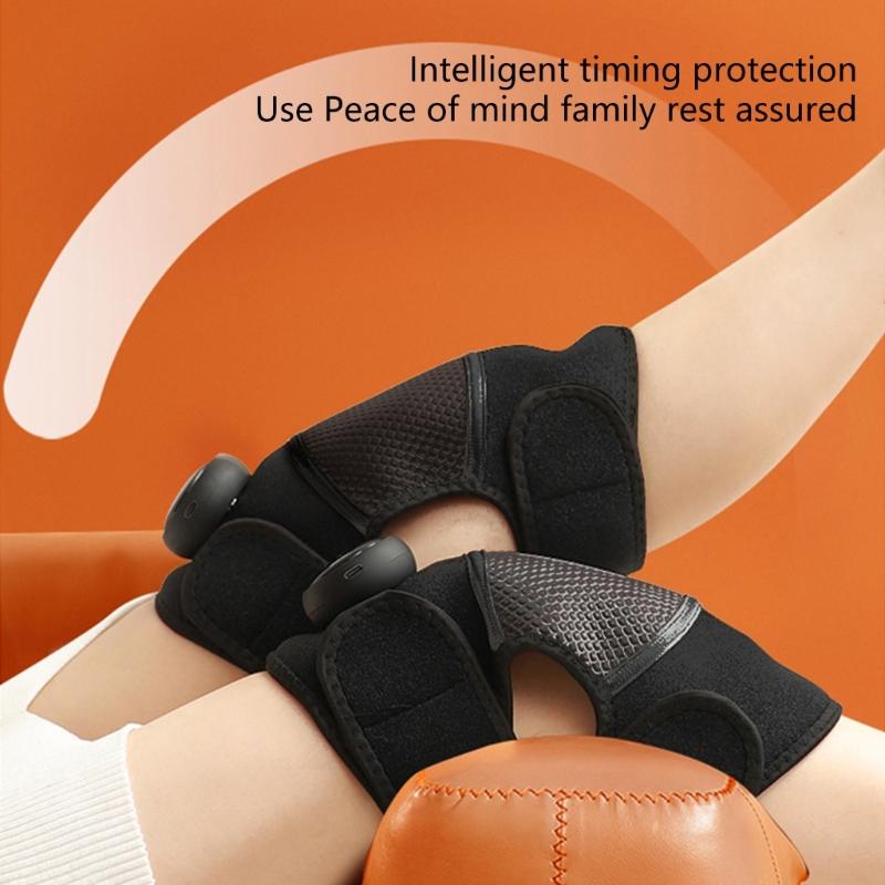 Knee Therapy Massager With Heating And Vibrating Technology Portable Knee Therapy Fitness Enthusiasts Gear
