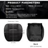 Car Seat Bottom Cover, Premium PU Leather Seat Protection Without Backrest, Front Bottom Seat Cushion Covers for Most Vehicles, Universal Interior