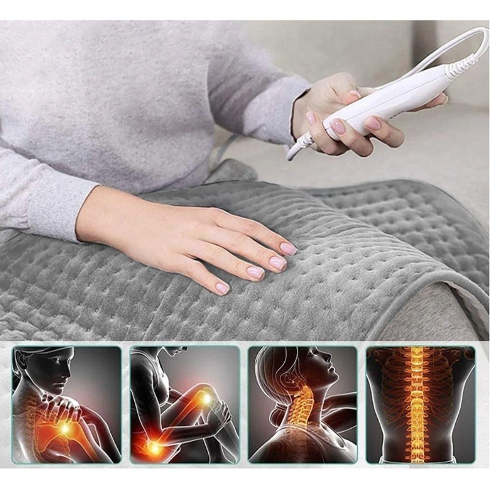 Timed Heating Physiotherapy Heating Pad 6-Speed Timing Functions Heating Cushion  Neck Massage