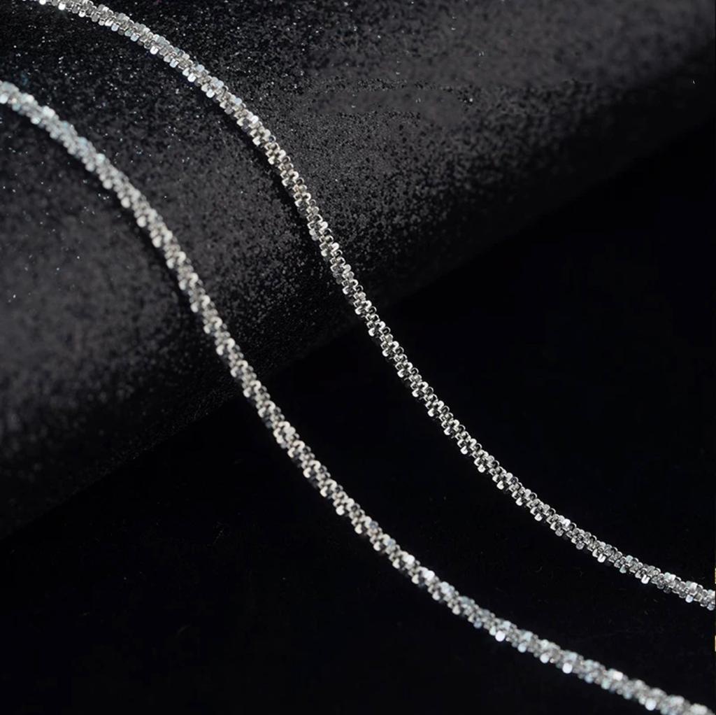 Titanium Steel Necklace Women'S O-Chain Lip Chain Plated Real Gold 18K Non-Fading Collarbone Chain Neck Chain Plain Chain