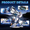 Space Telescope Building Block Set with Lighting, 995 PCS, STEM Birthday Holiday Collectible Gift for Space Enthusiasts, Kid 8+
