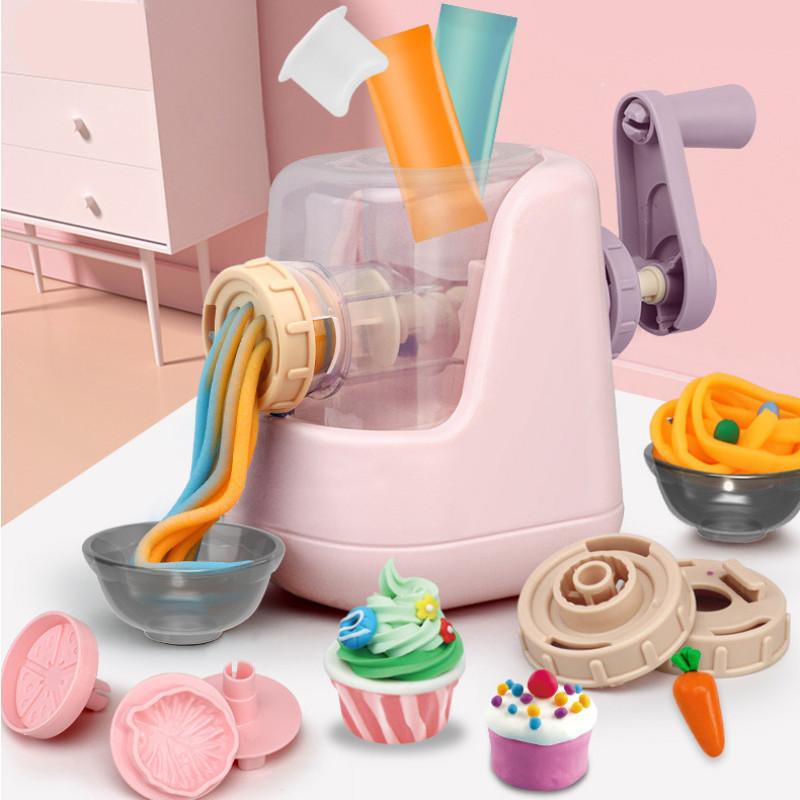 Fun And Educational Play Dough Set For Girls Creative Ice Cream And Noodle Maker