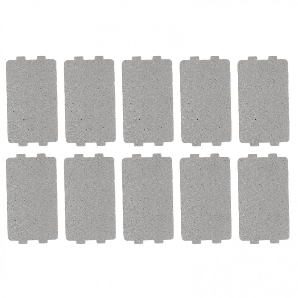 Microwave Parts 10pcs Mica Plate High Temperature Resistance