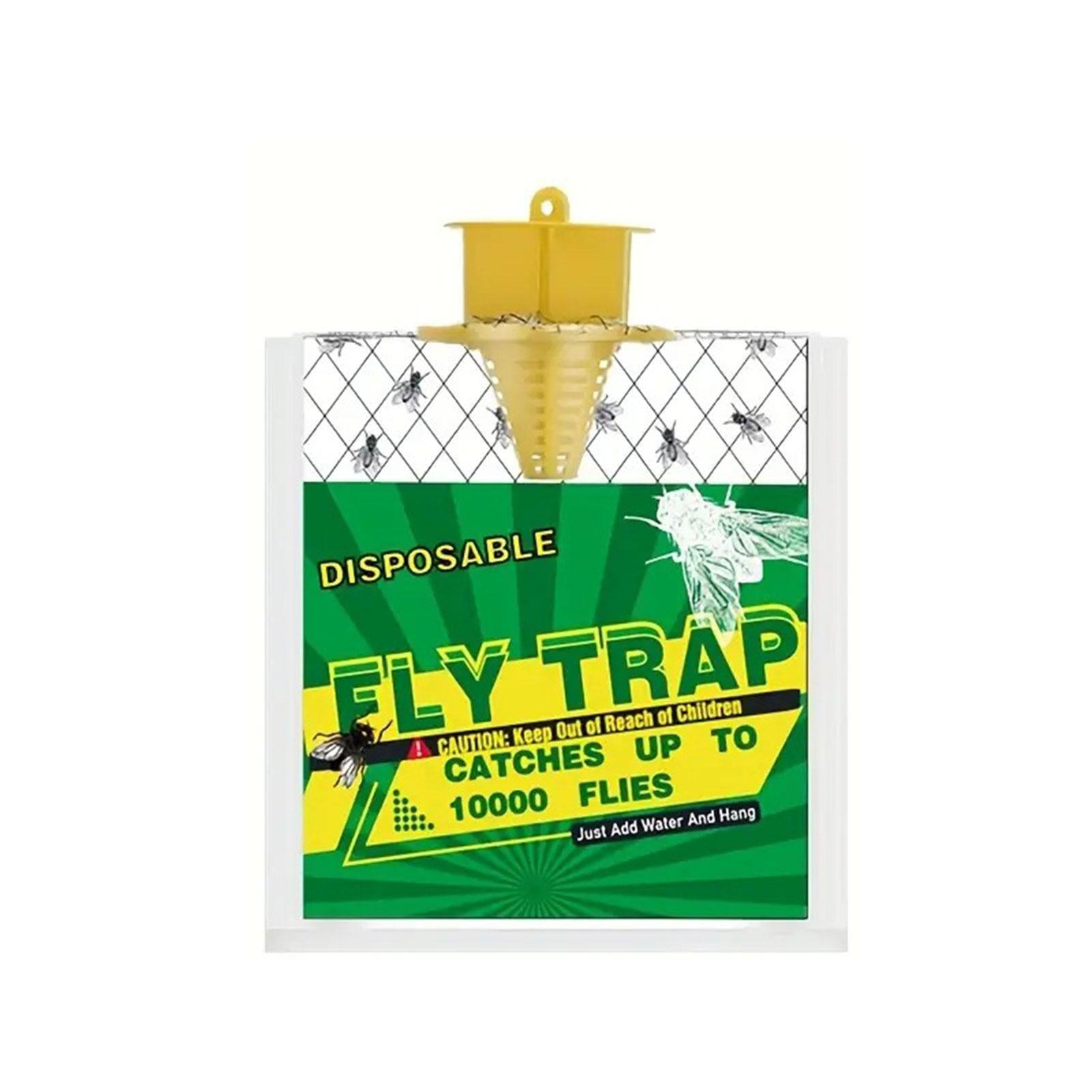 

Одноразовая ловушка для мух для улицы, мощные портативные ловушки для мух для фермы