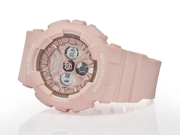 Casio Men's Resin 100M Water Resistant Analog Shock Resistant Quartz Watch BA-130-4A