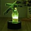 Anime Figures 3D Lamps Attack On Titan LED Night Light Cartoon Children Gifts 7 Colors Smart Touch USB Lamp Bedroom Decoration