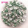 NEW 30pcs 10mm Czech Crystai Rhinestone Glass Round Loose Spacer Beads for Jewelry Making DIY Bracelet Necklace