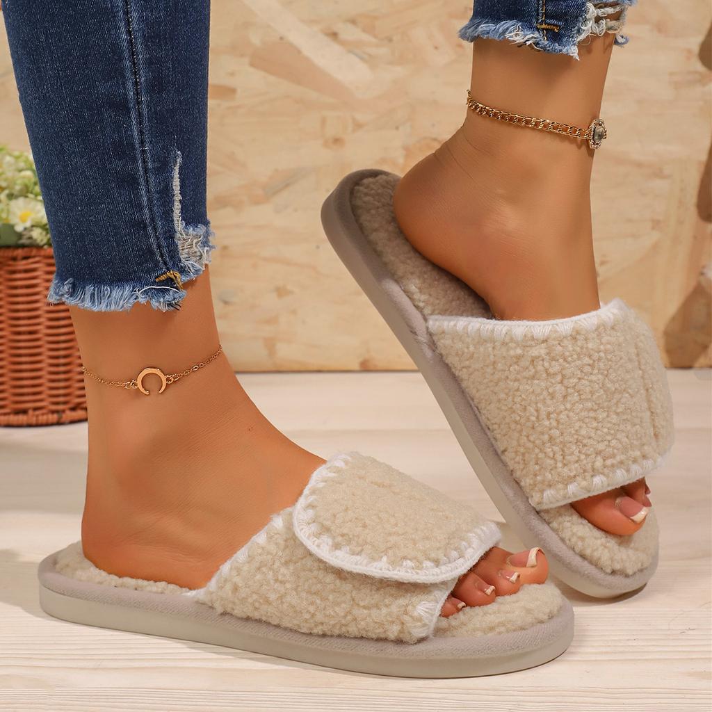 Fashion 2026 Women's New Autumn /winter Home Wearing Cotton Slippers for Indoor Outdoor Use Thick Soled Warm Non Slip Cotton Slippers