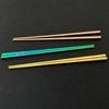 Black Gold Stainless Steel Chinese Chopsticks Non-Slip Reusable Metal Chopstick for Home Food Sticks Tableware Kitchen Tool