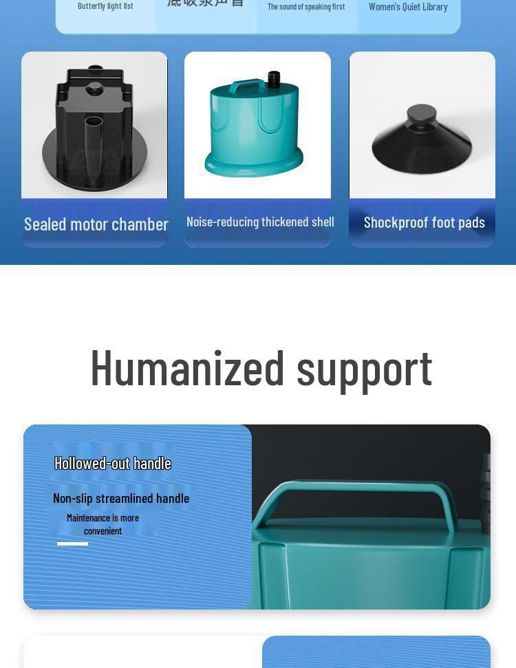 Low Noise Bottom Suction Submersible Pump for Fish Tanks: Household Water Filter & Circulation