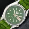 AUTOMATIC VINTAGE REFURBISHED SEIKO 5 JAPAN MENS GREEN DIAL WATCH a440535-9 Sk-a440535-1
