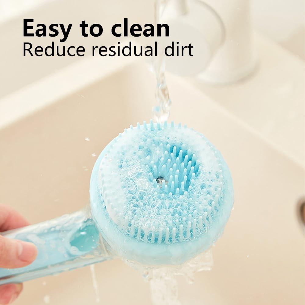 Indoor Cat and Dog Shampoo Grooming Brush, Pet Bath Massage Brush, Dog Comb for Young Long Hair or Short Hair Dogs and Cats with Massage Function