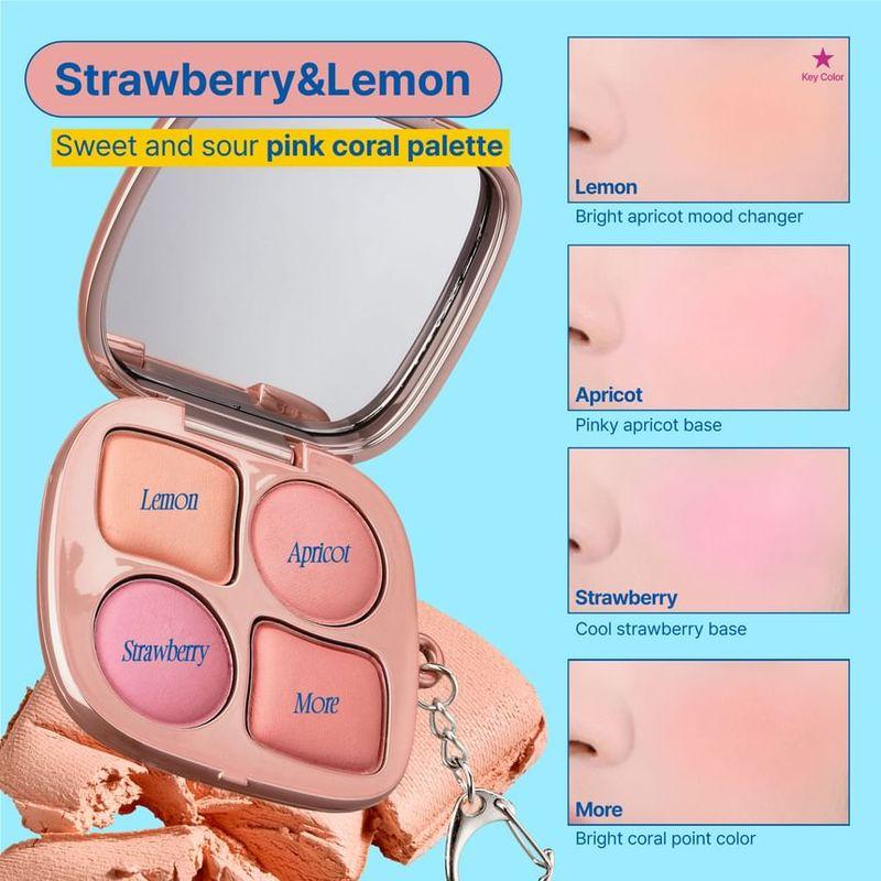 fwee - Pocket Cheek Palette - 4 Types