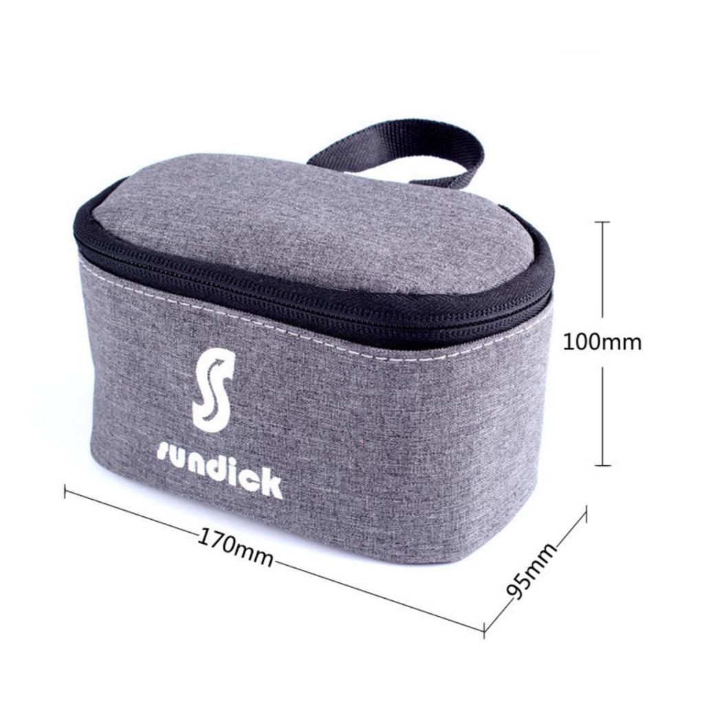 6Pcs BBQ Grilling Spice Jars Condiment Pepper Salt Bottle with Travel Bag