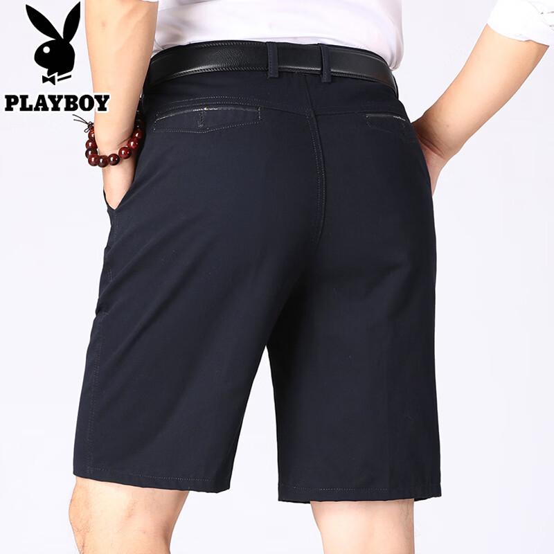 PLAYBOY Men s Summer Cotton Casual Shorts 31