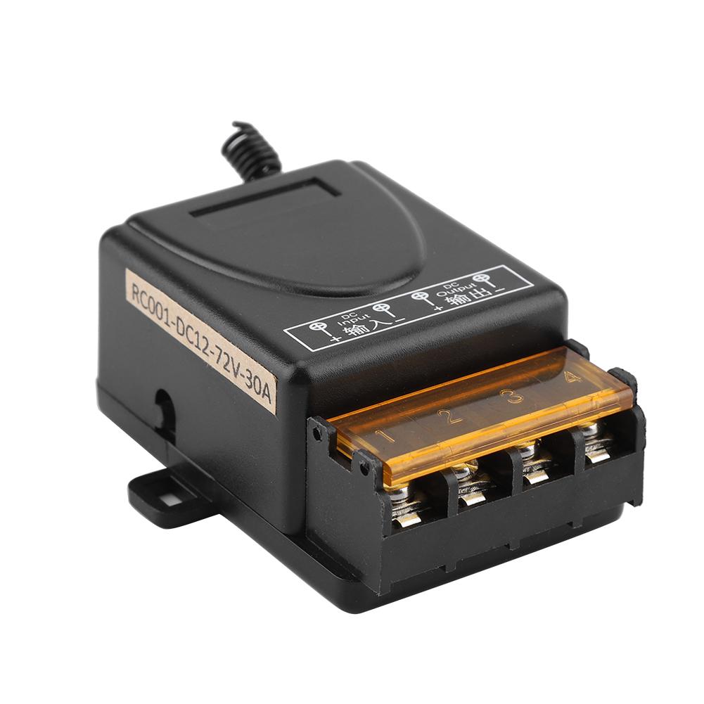 3000W Wireless Relay One way Remote Control   Receiver   Transmitter (AC80-250V)