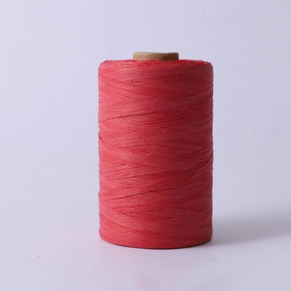 Multicolour Raffia Straw Yarn DIY Packaging Tape New Gift Wrapping Rope  Knitting