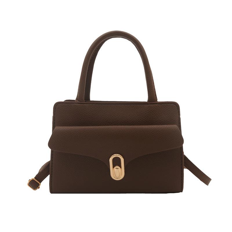 Handheld Small Square Bag, Trendy Shoulder Bag, Fashionable Commuter Cross-body Bag