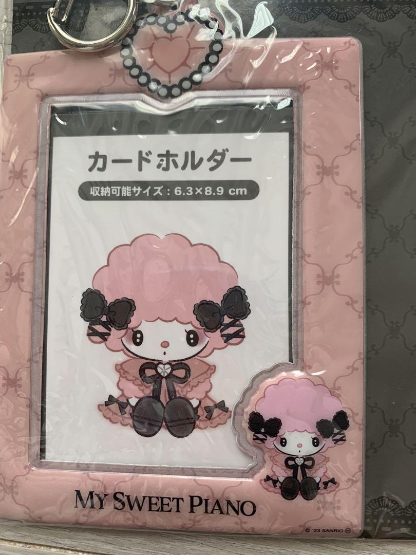 

[USED] Sanrio Piano Card Holder Card Case Midnight Merocro Avail