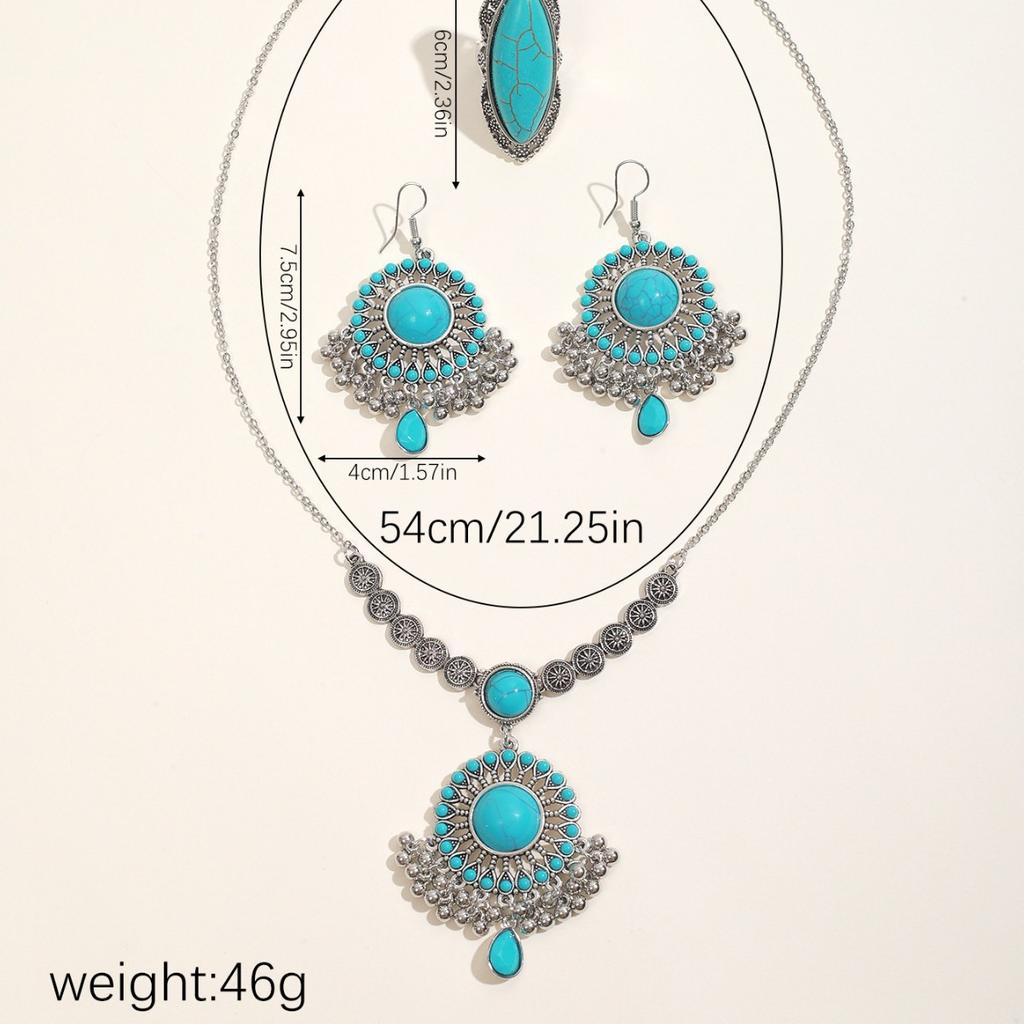 Kadın Seti İçin Moda Takı