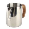 Milk Frothing Cup Inner Scale 304 Stainless Steel Dripless Spout Coffee Steaming Pitcher with Handle Original Color