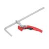 Ratchet Track Clamp 300x60mm Large Clamping Force Self Alignment Ratcheting Table Clamp
