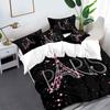 Eiffel Tower Print Washable Microfiber Bedding Set Soft Comfortable Duvet Cover For Bedroom1*Duvet Cover +2*Pillowcase
