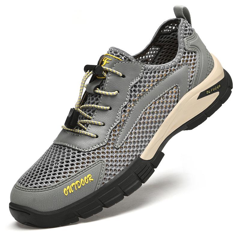 Xiyin large size outdoor hiking shoes mesh shoes sports men's shoes