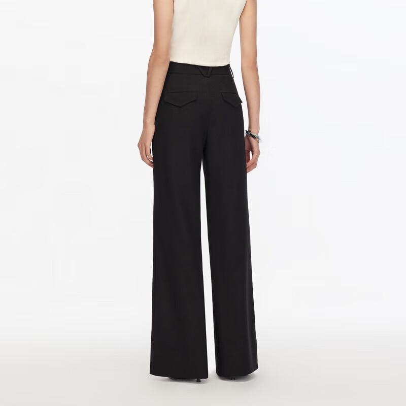 VEROMODA Women's High-Waisted Slim-Fit Flare Pants