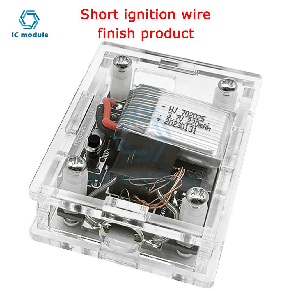 Module d'allumage haute tension DC3-5V briquet électronique rechargeable kit DIY briquet à arc pièces électroniques