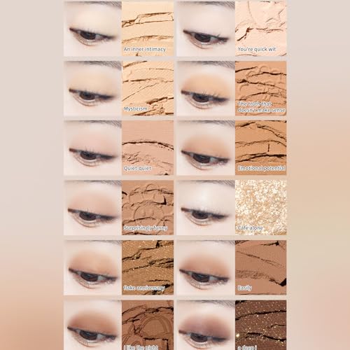 ETUDE My Tone Lidschattenpalette I Psychopathischer Erfinder / Mehrfarbiger Lidschatten Glitzer Schimmer Matt Austauschbar Tragbar Individuell anpassbar