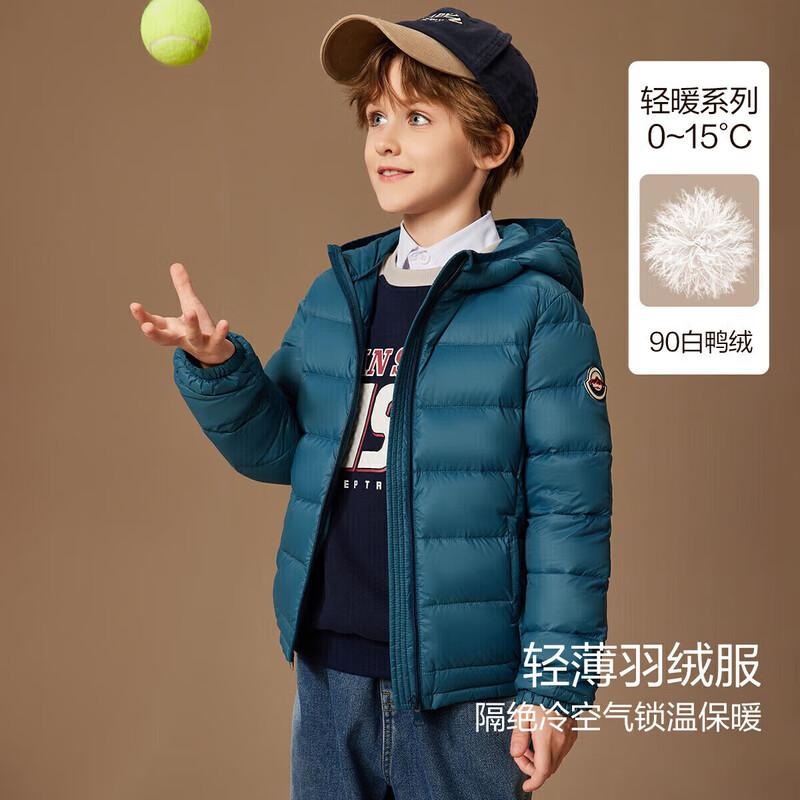 ASK JUNIOR Boy s Winter Hooded Down Jacket 130