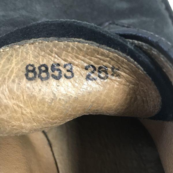 Custom Grade Wildleder Desert Chukka Stiefel 26.5 schwarz dunkelgrau Vibram(GEBRAUCHT)