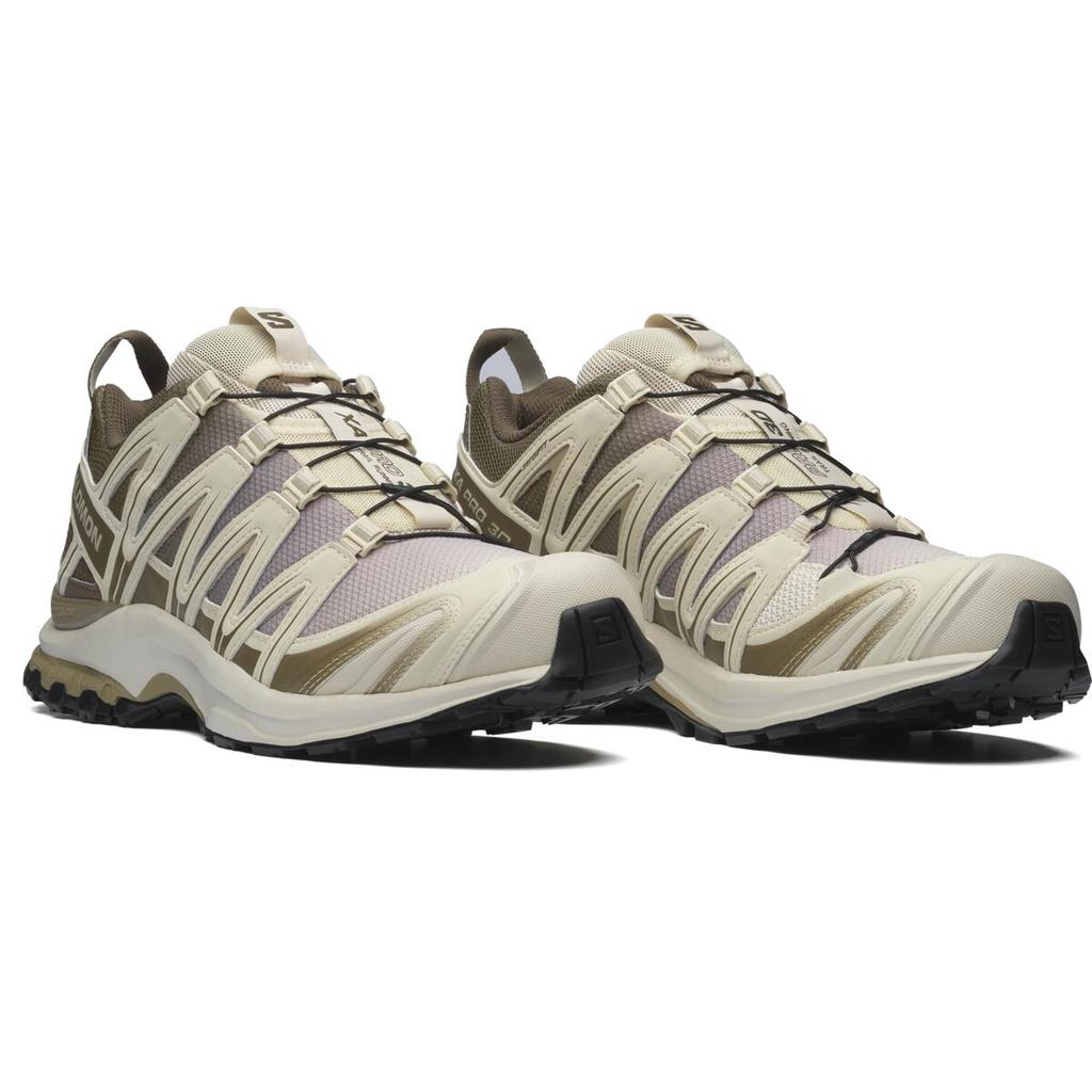 SALOMON XA PRO 3D Abrasion Resistant Breathable Low Top Trail Running Shoes Unisex Lime Gray Sneakers 478848