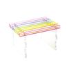 A34R Nordic Style For Bedroom And Balcony Furniture Bench-Acrylic Rainbow Transparent Stool-Home Use Entryway Shoe Bench