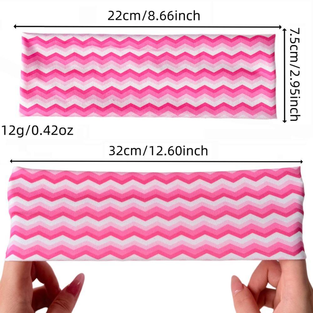 Sweat-absorbent Makeup Headband Elastic Women's Hairband Fashion Sport Hairband  Daily Use