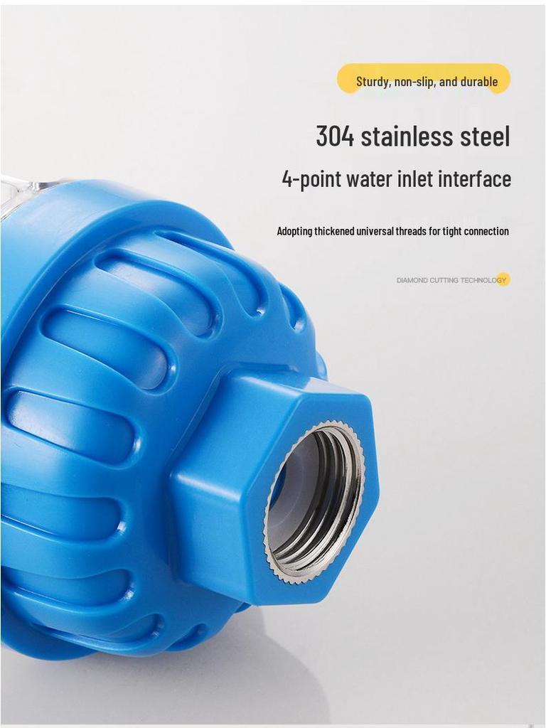 Household Water Filter for Faucets, Showers, and Washing Machines