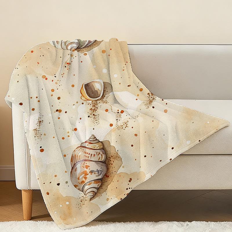 Warm Flannel Throw Blanket: Lightweight, Soft & Plush – Cozy for Sofa, Bedroom, Home Decor, Ideal for Halloween, Christmas