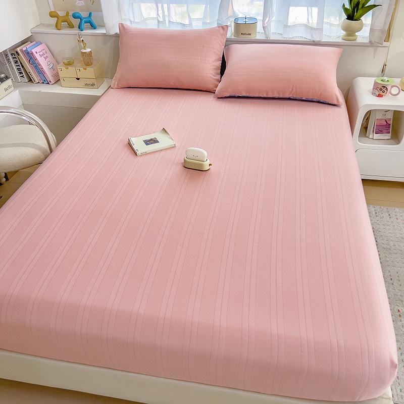 New Double-layer Gauze Bed Sheet Cover Single Piece Single Dormitory Mattress Protector All-inclusive Non-slip Non-shifting Sheet