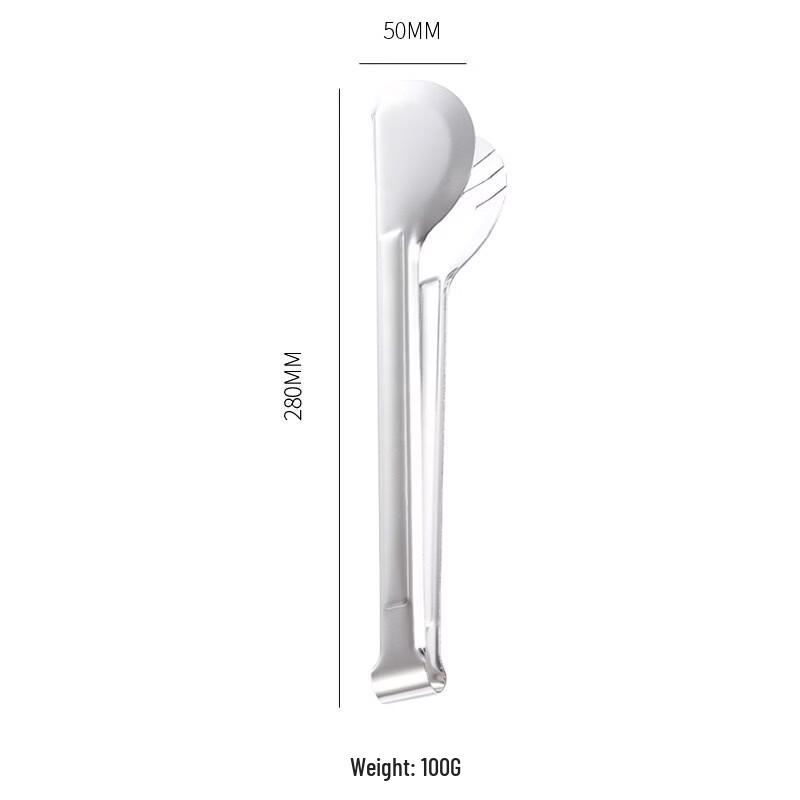 12-inch Half-Round Food Tongs (Set of 3)