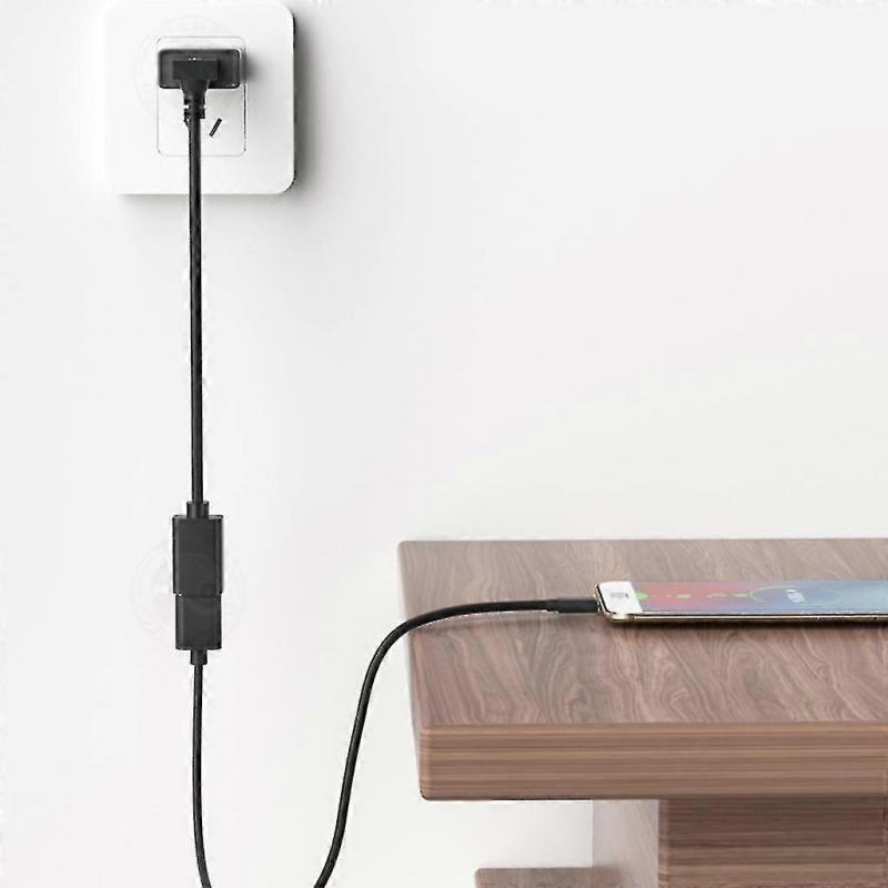 Universal Usb 3.0 Extension Cable With 90-degree Bend For Home And Office Use