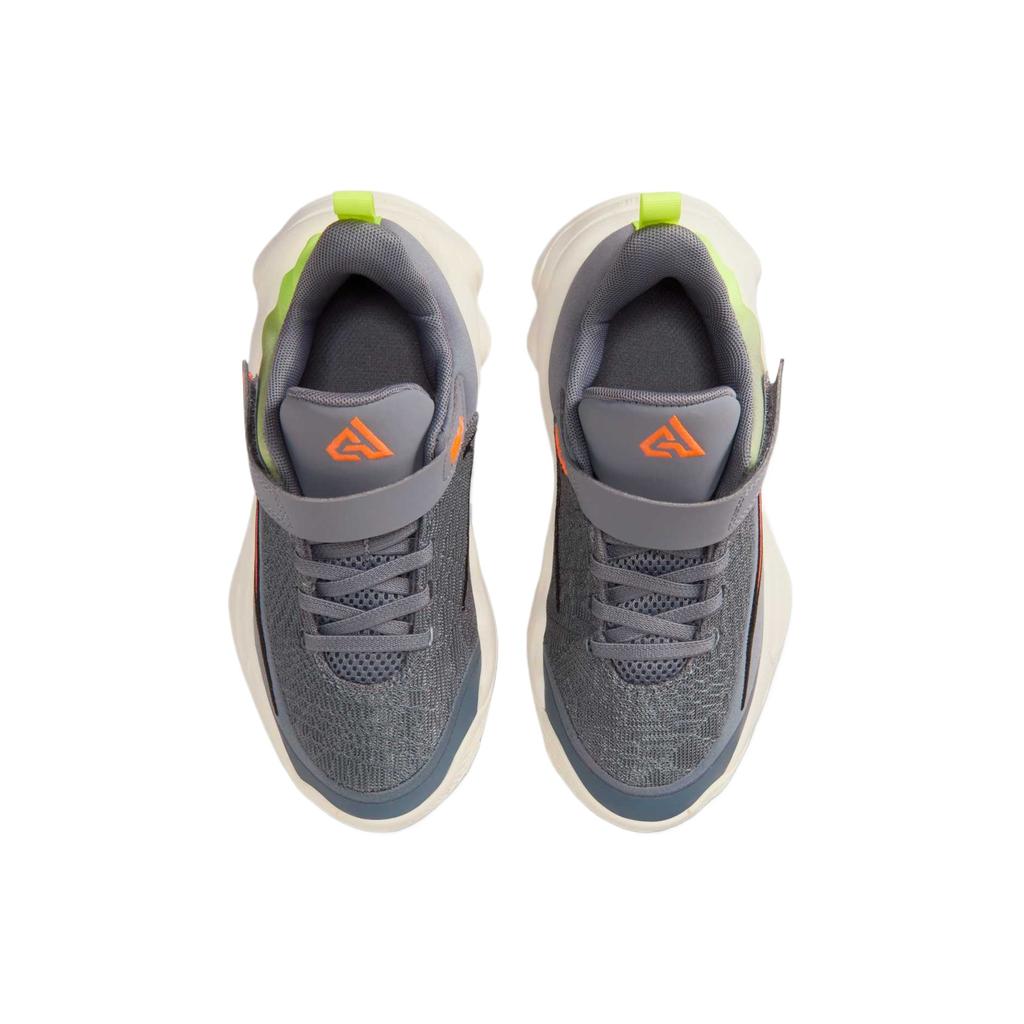 (PS) Nike Giannis Immortality 4 'Deep Gray Fluorescent Yellow' Kids' IH7665-500