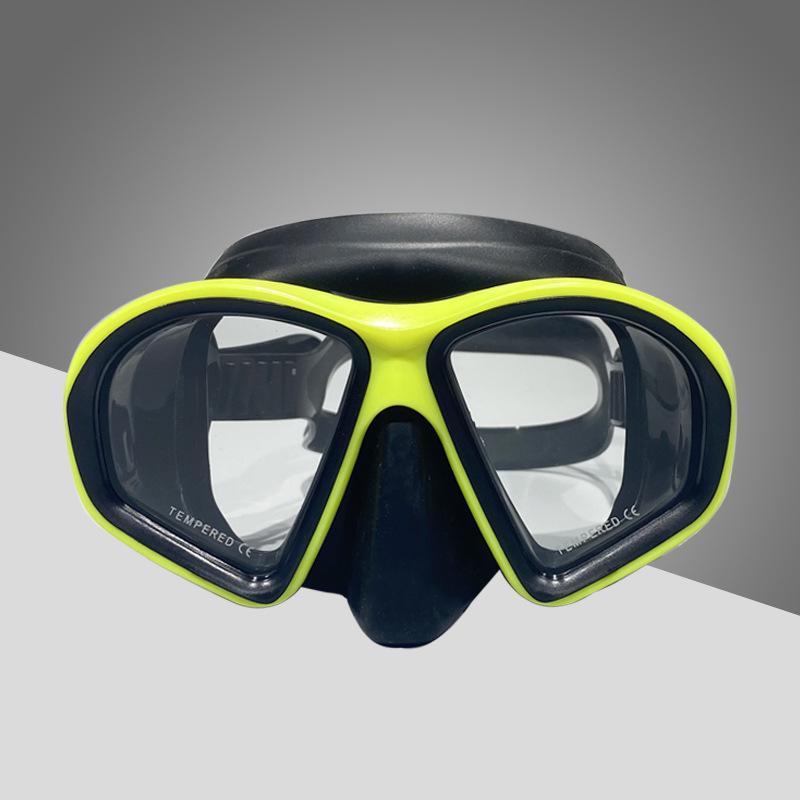 Set Maschera e Boccaglio: Maschera e Occhialini da Sub in Silicone per Uomo e Donna