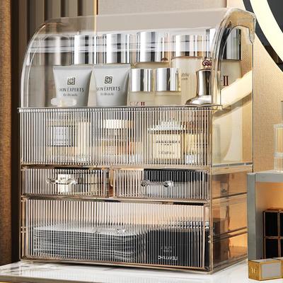 Dustproof Skincare & Cosmetic Organizer with Large Capacity