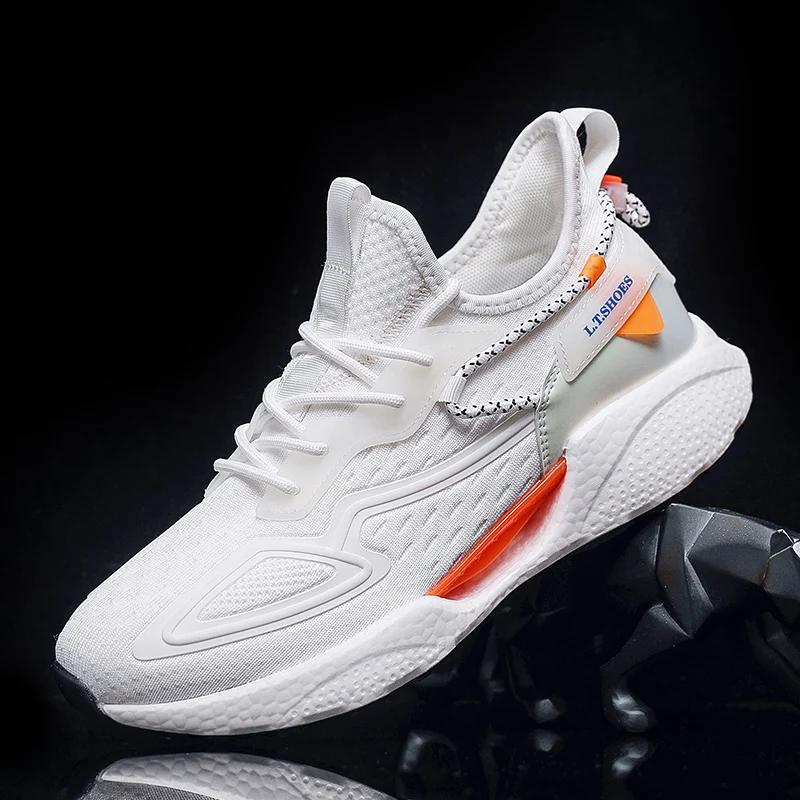 Summer Walking Jogging Shoes Men Sport Shoes Running Shoes Comfortable Training Lightweight Rebound Outdoor Versatile Shoes
