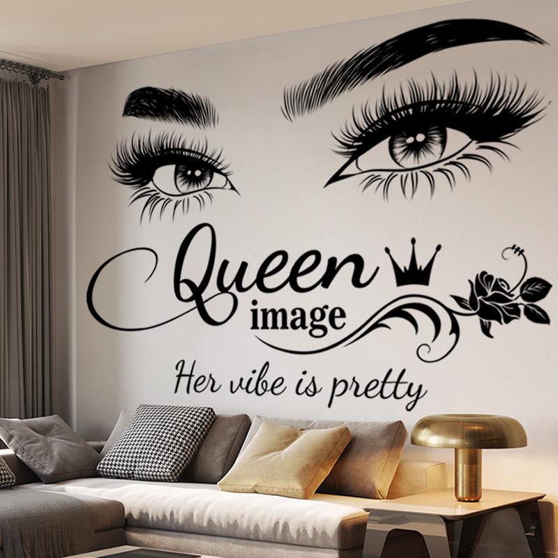 Queen's Image Decorative Wall Sticker for Living Room or Bedroom